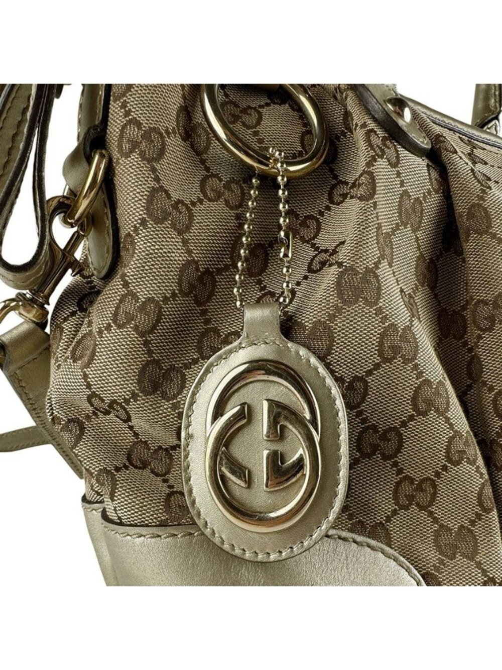 Gucci Shoulder Bag Gold - Picture 11 of 13